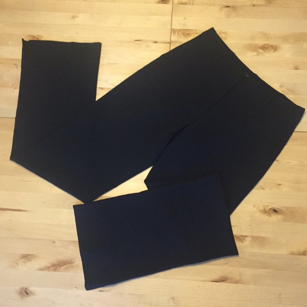 BCBG MAXAZRIA 🌿 DRESS PANTS 🌿 BLACK 🌿 stretch - Picture 1 of 4